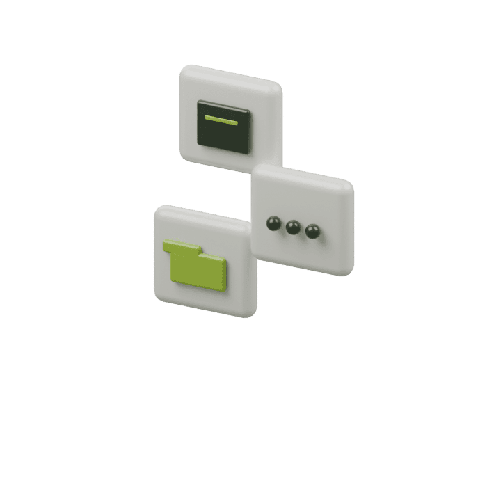 Connected application tiles from the Branch motion collection.